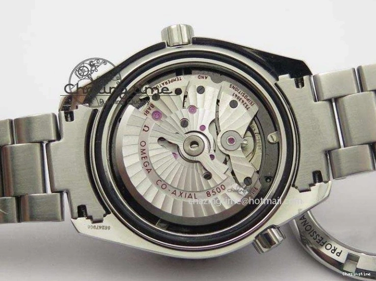 0507 Planet Ocean SS Bp Maker 45mm Black Bezel On SS Bracelet A OnTrend 8218